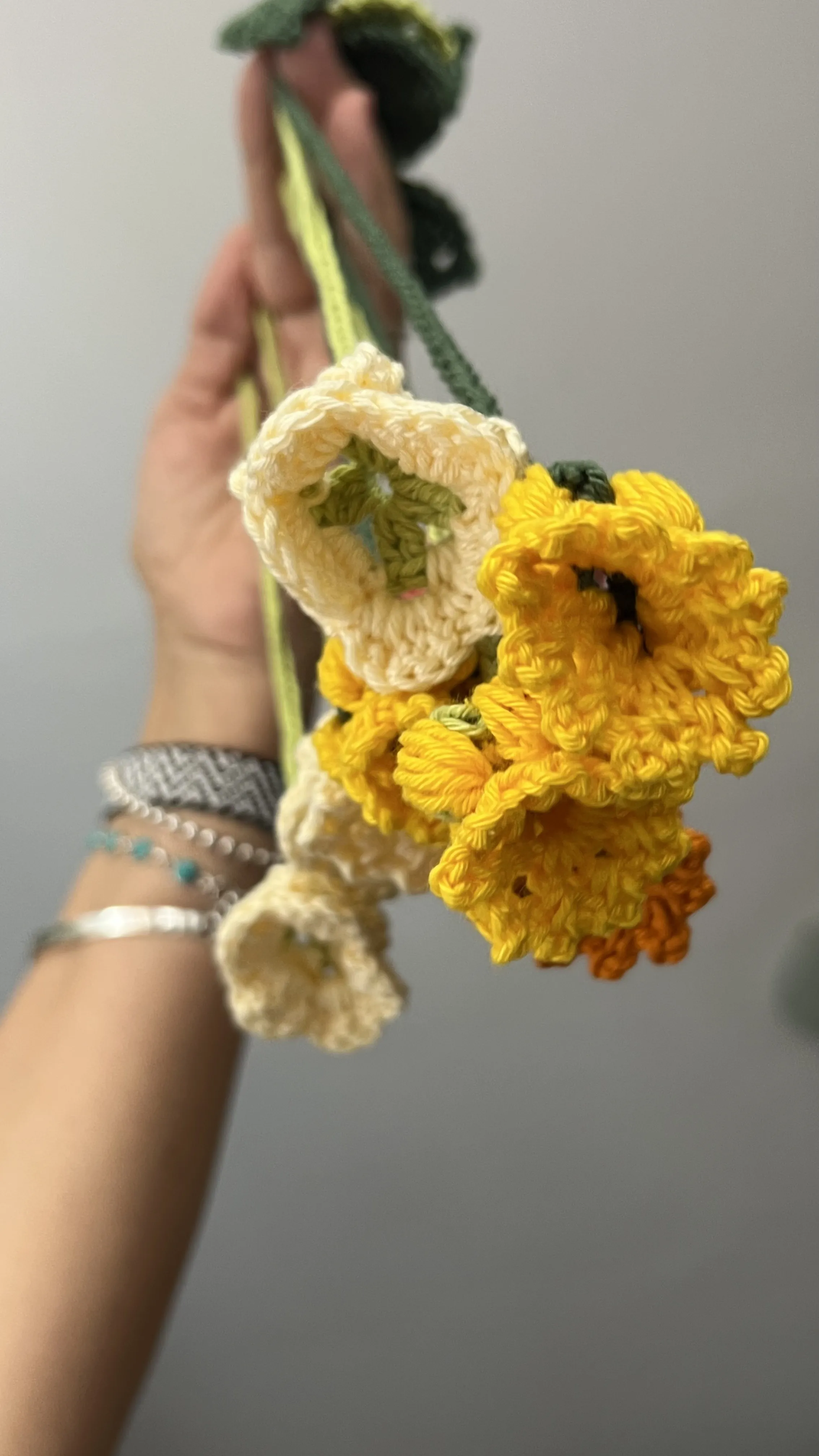 Flor Sininho detalhe